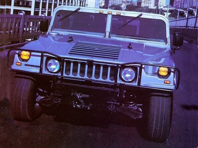 1997 AM General Hummer SUV. Nice car, bad head gasket.