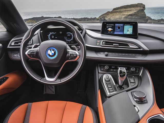 BMW i8 interior