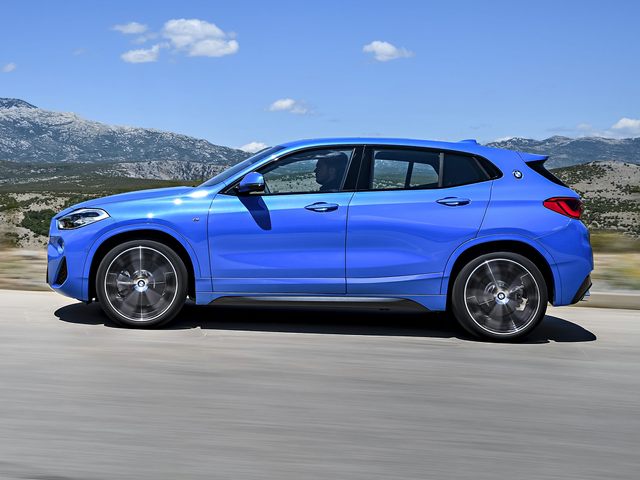 BMW X2 Driving