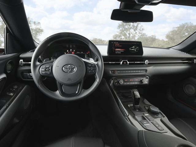 Toyota GR Supra interior