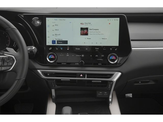 2025 Lexus RX Dashboard 2025 Lexus RX Dashboard