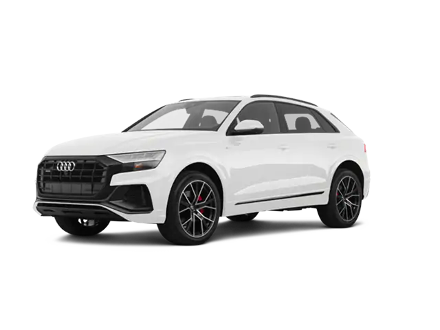 The 2020 Audi Q 7 is shown