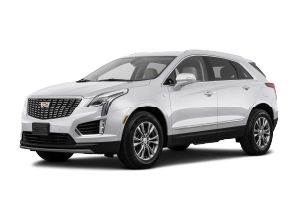 The 2021 Cadillac XT5 is shown