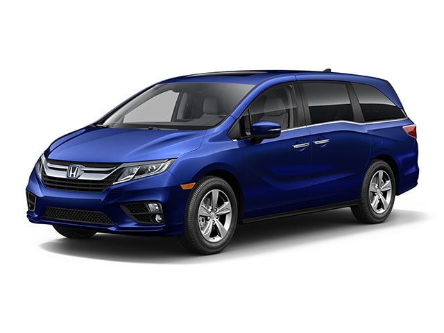 Used 2019 Honda Odyssey EX-L with VIN 5FNRL6H75KB064042 for sale in Clarksville, IN