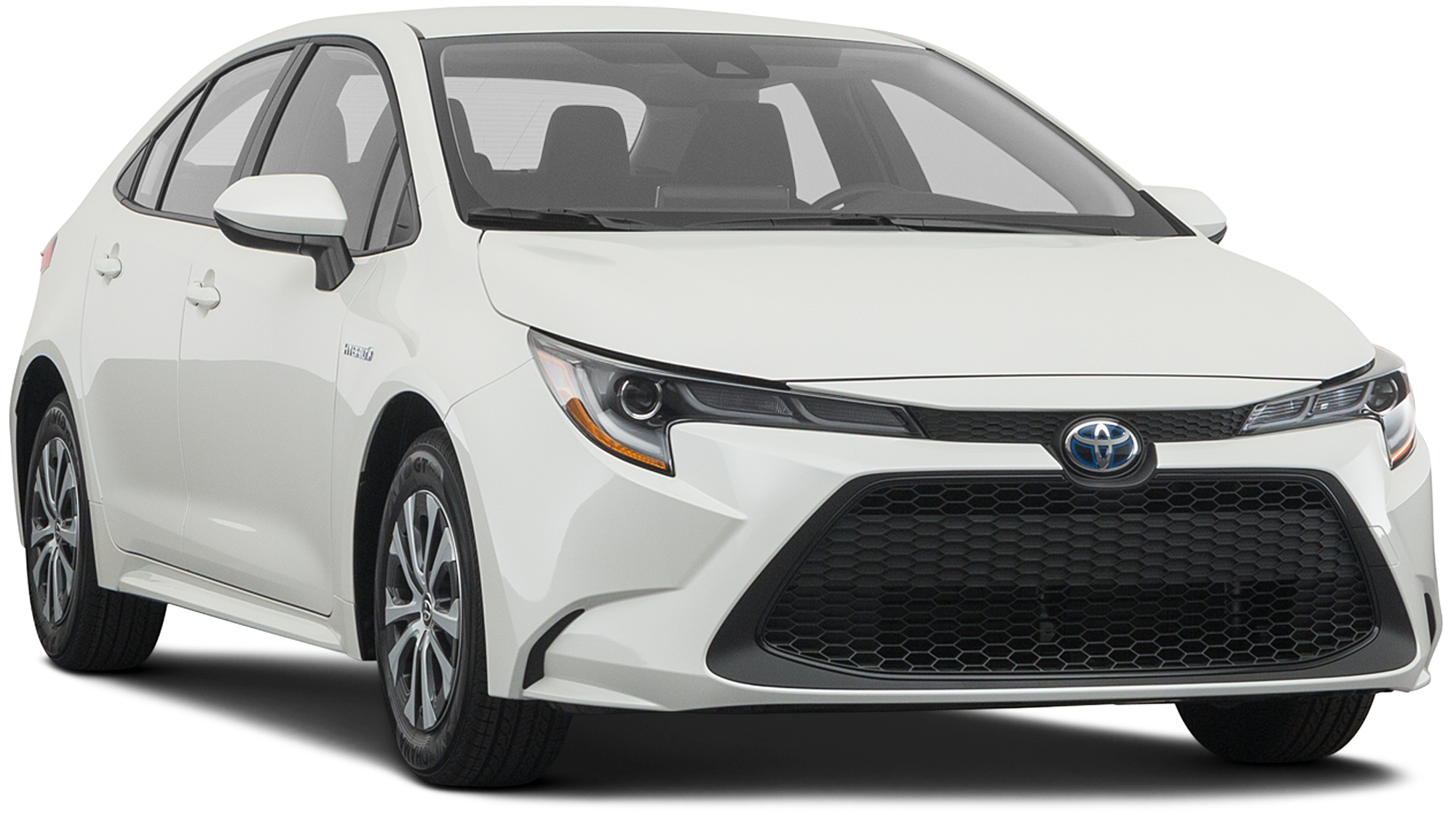 White 2020 Toyota Corolla Hybrid
