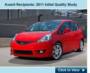 2011 Initial Quality Study Award Recipients