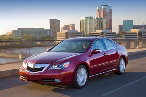 Acura News on 2010 Acura Rl The Acura Rl Carries Over For 2010 Without Significant