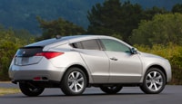 Airport Acura on 2010 Acura Zdx   Interior And Exterior   Cleveland