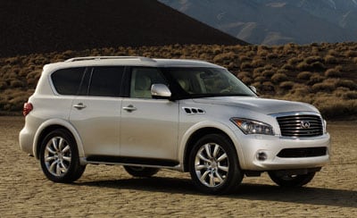 Infiniti Suv Qx56 Black