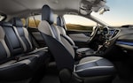 A view of the spacious interior and exclusive design of the 2021 Crosstrek Hybrid.