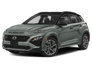 2023 Hyundai Kona VUS Vert mirage avec toit noir