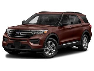 2022 Ford Explorer SUV Jewel Red Metallic Tinted Clearcoat