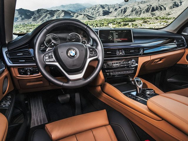 BMW X6 interior
