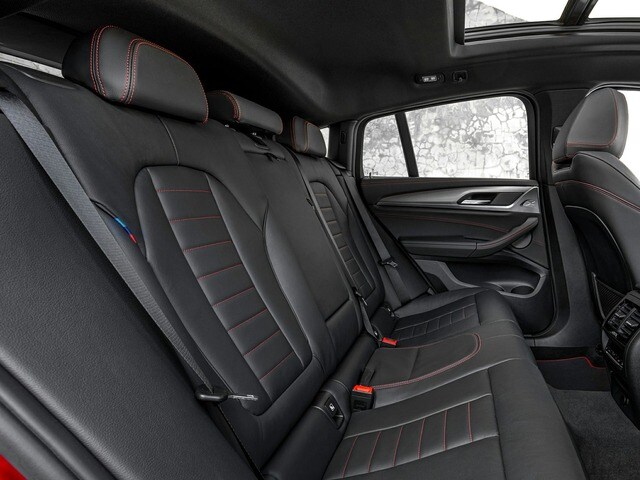 2019 BMW X4 Back Seat