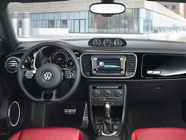VW Beetle Driver Interior