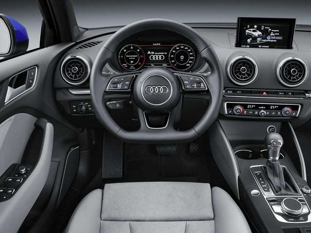 Audi A3 Driver Console and Steering Wheel