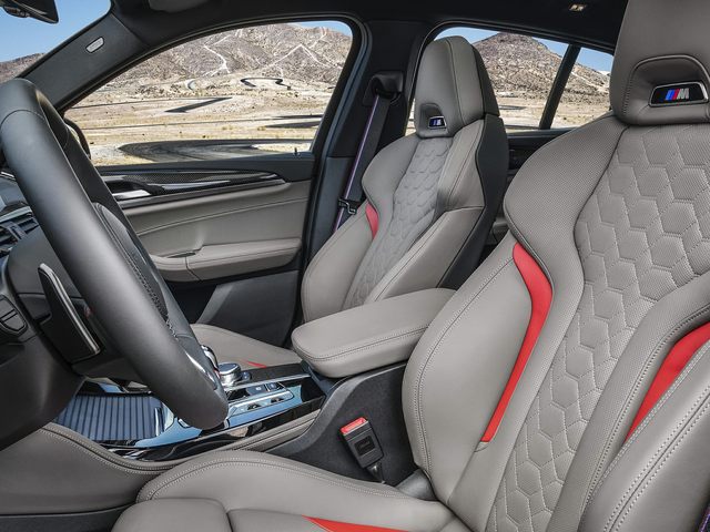 2020 BMW X4 M Front Seat