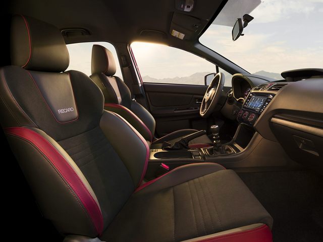 2020 Subaru WRX Front Seat