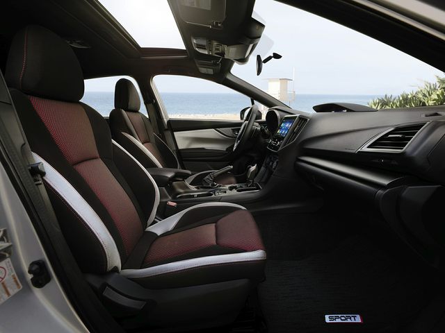 2021 Subaru Impreza Front Seat