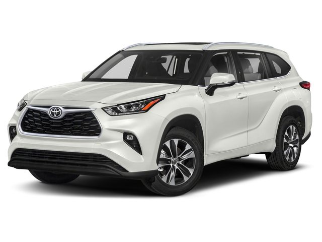 Used 2021 Toyota Highlander XLE with VIN 5TDGZRBH8MS142157 for sale in Simsbury, CT