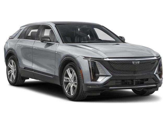 Silver Cadillac LYRIQ