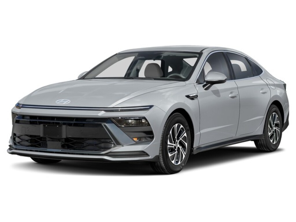 Certified 2026 Hyundai Sonata Hybrid Blue Sedan