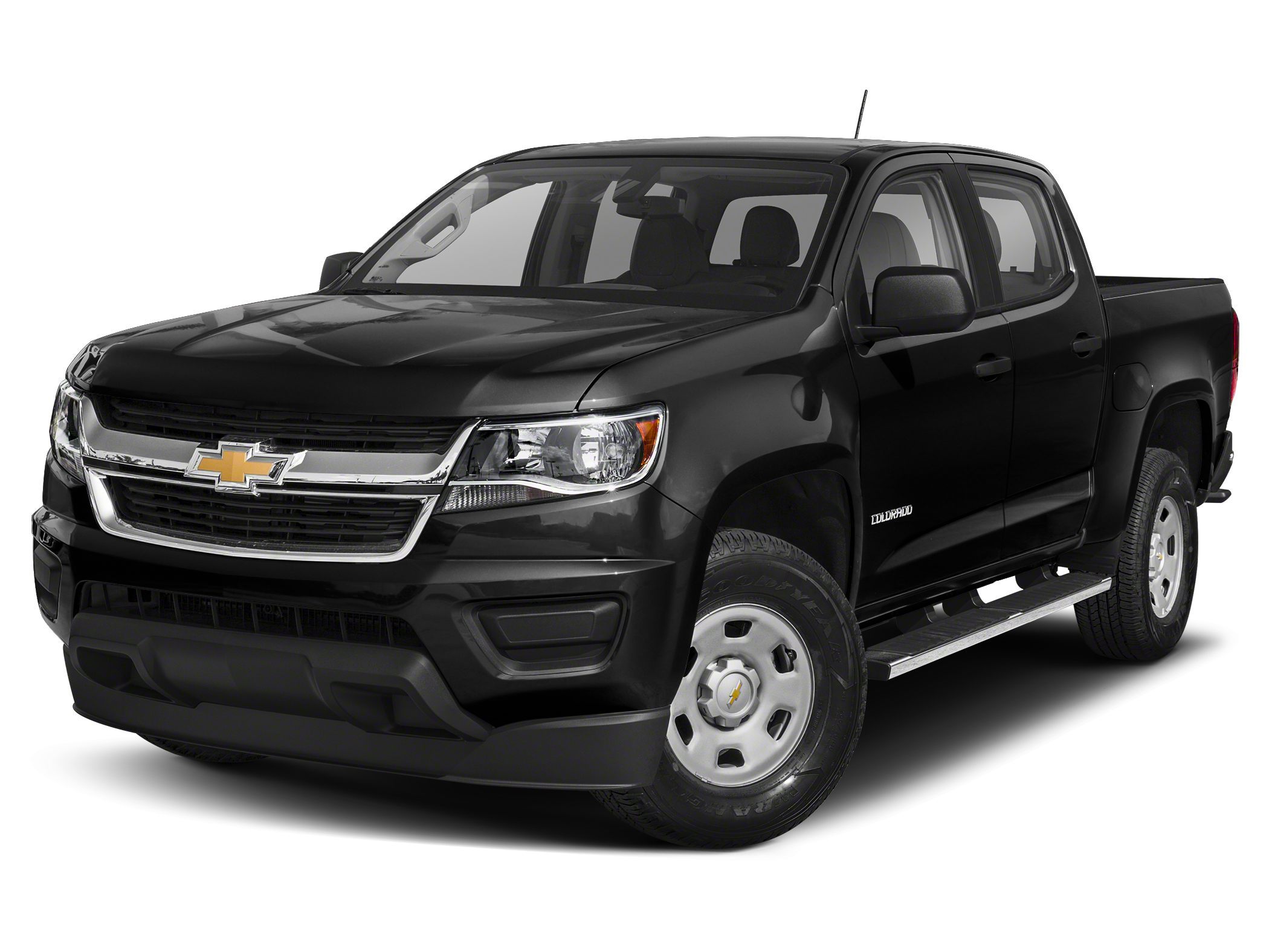 Black 2019 Chevrolet Colorado Pickup Truck Four-Wheel Drive Automatic