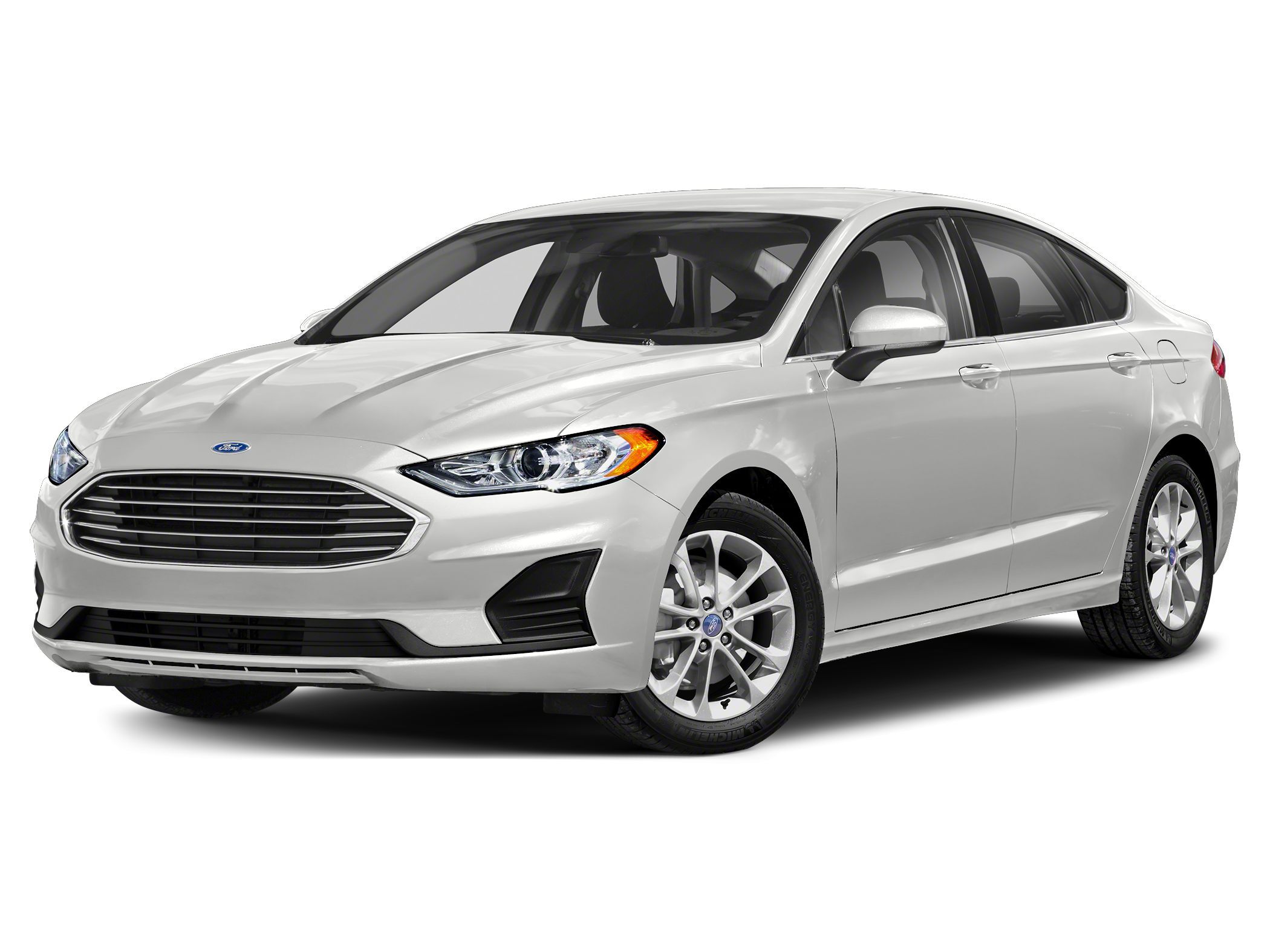 Oxford White 2019 Ford Fusion Sedan Front-Wheel Drive 6-Speed Automatic