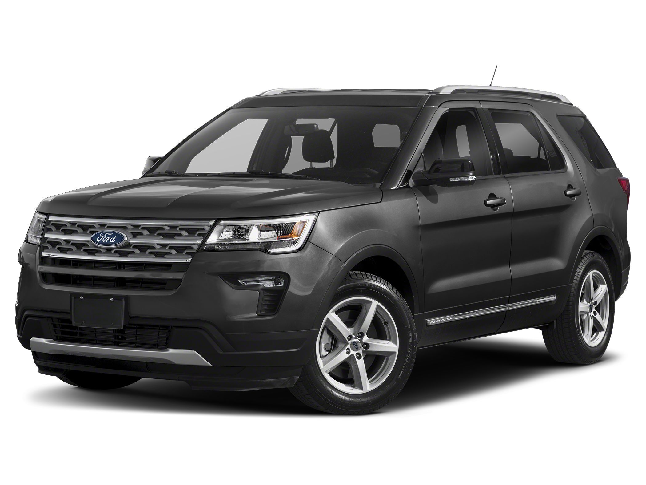 Gray (Magnetic) 2019 Ford Explorer XLT AWD SUV / Crossover All-Wheel Drive 6-Speed Automatic