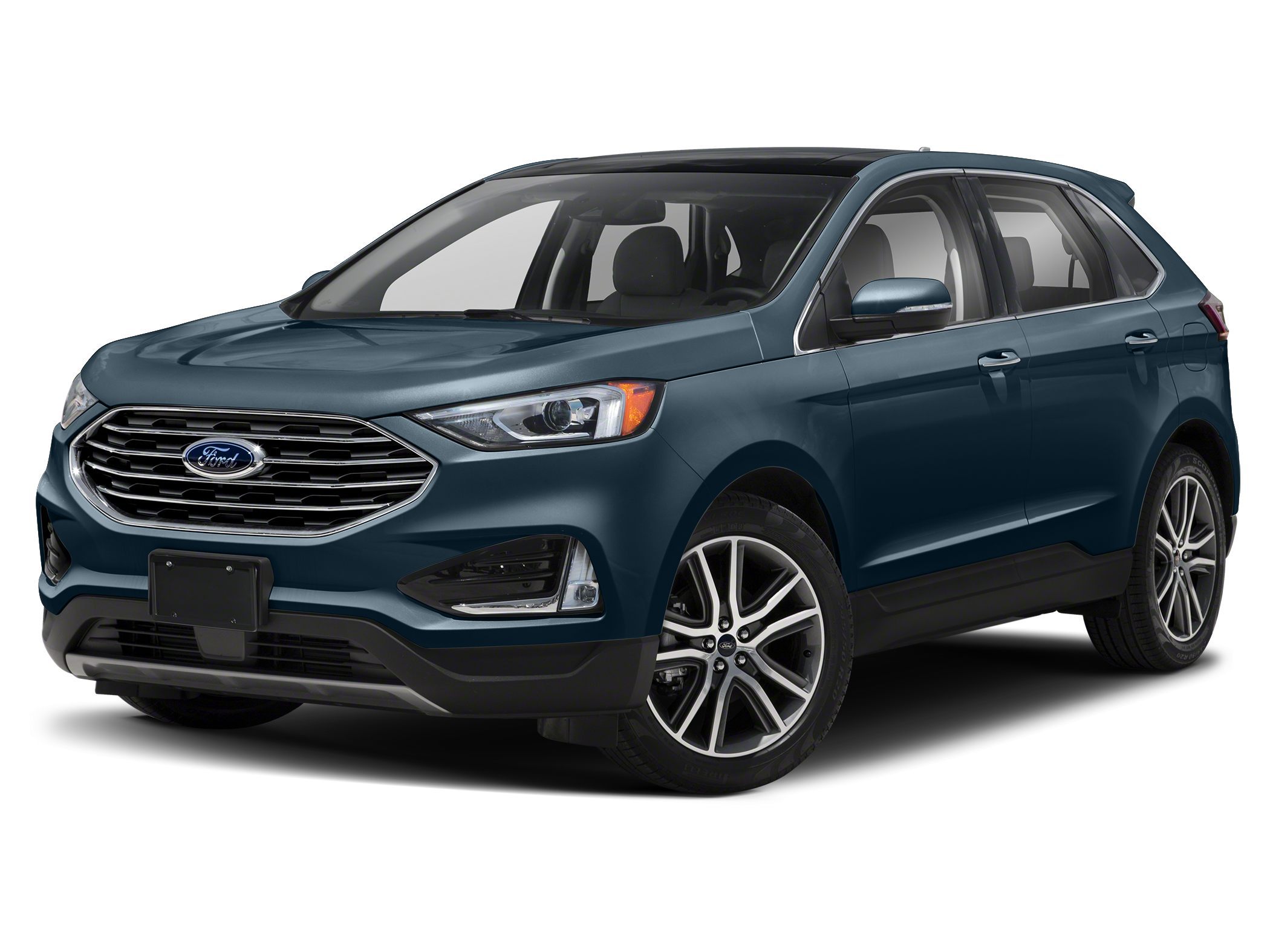 Blue 2019 Ford Edge SUV / Crossover All-Wheel Drive 8-Speed Automatic
