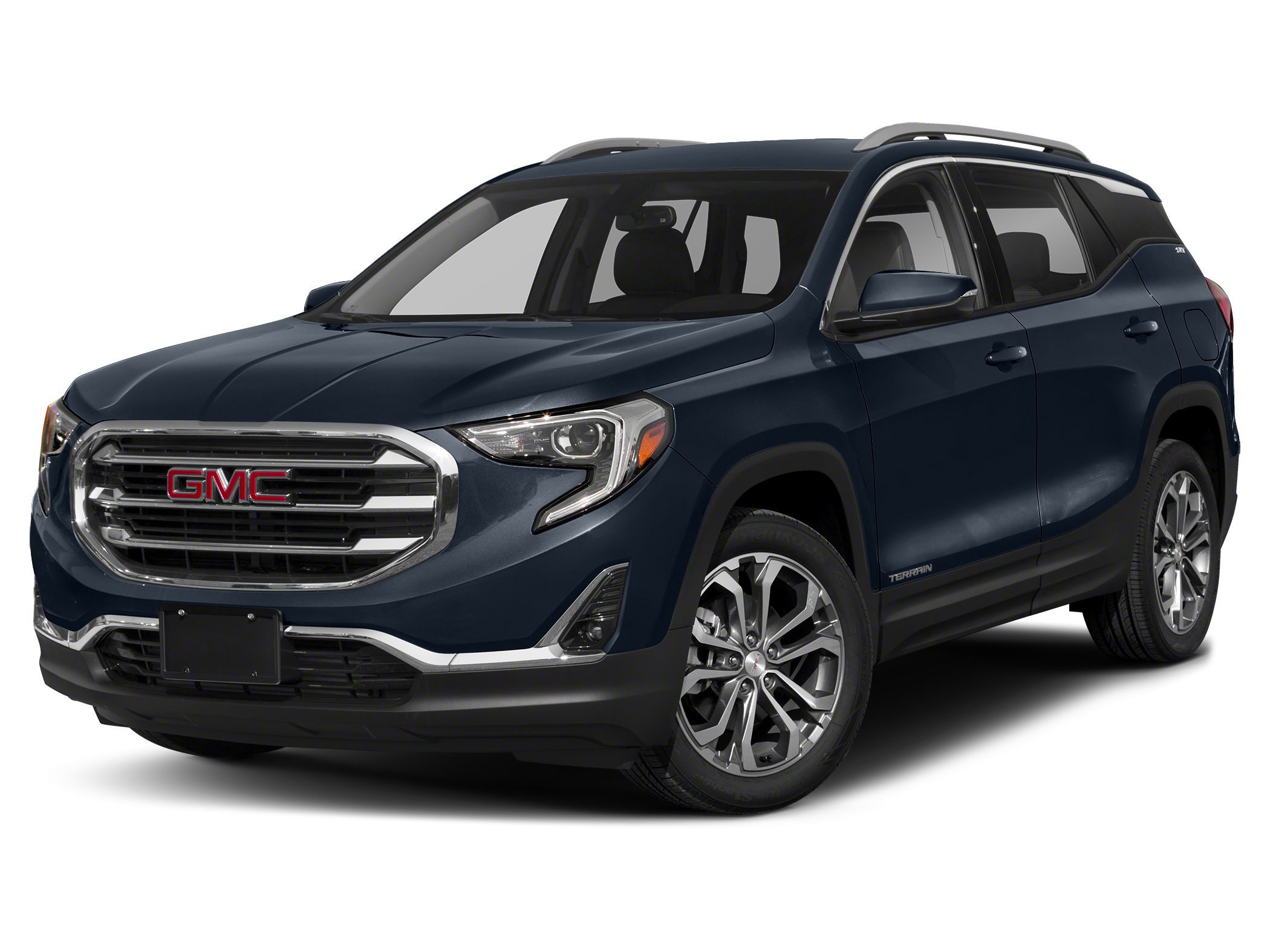 Blue Steel Metallic 2019 GMC Terrain SUV / Crossover Four-Wheel Drive Automatic