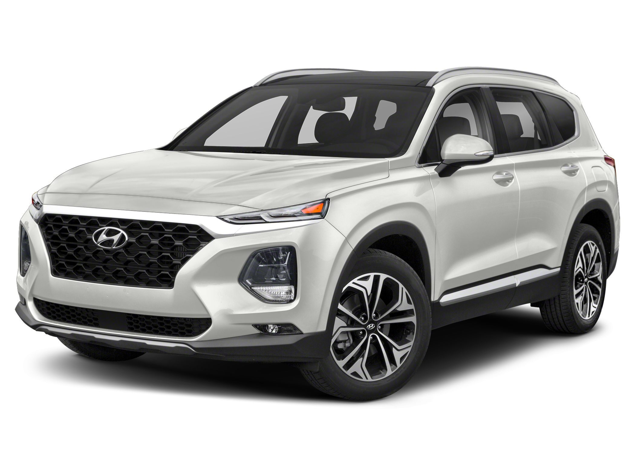 Quartz White 2019 Hyundai Santa Fe SUV / Crossover Front-Wheel Drive Automatic