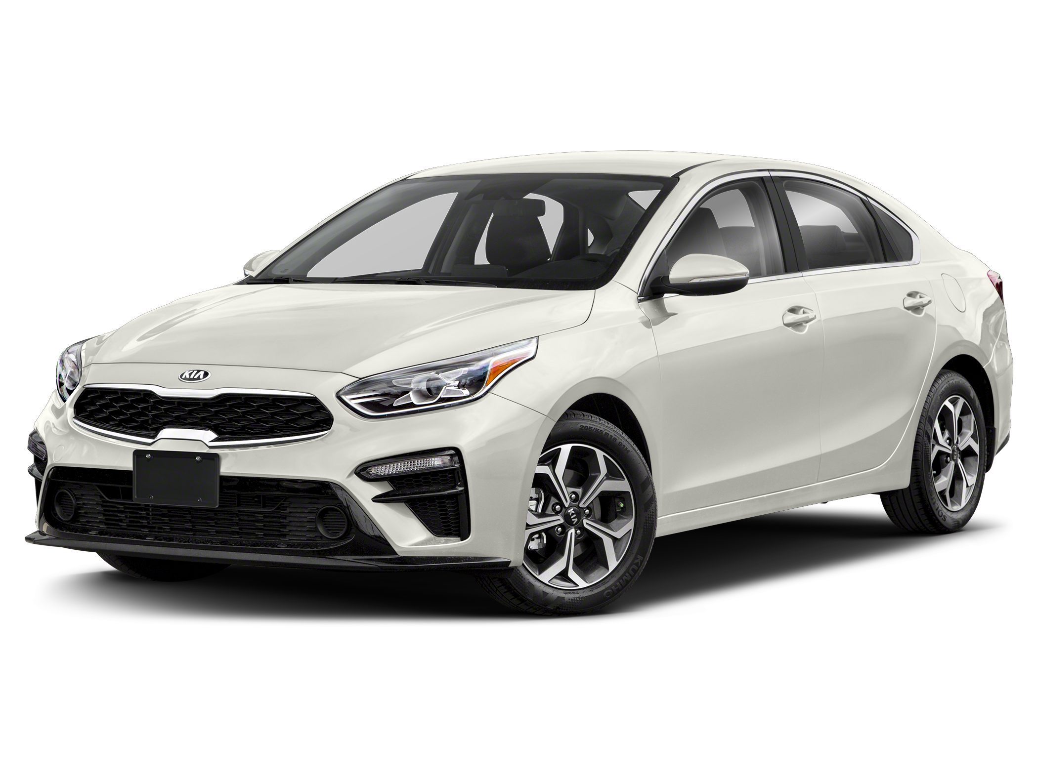 Snow White Pearl 2019 Kia Forte EX FWD Sedan Front-Wheel Drive Continuously Variable Transmission
