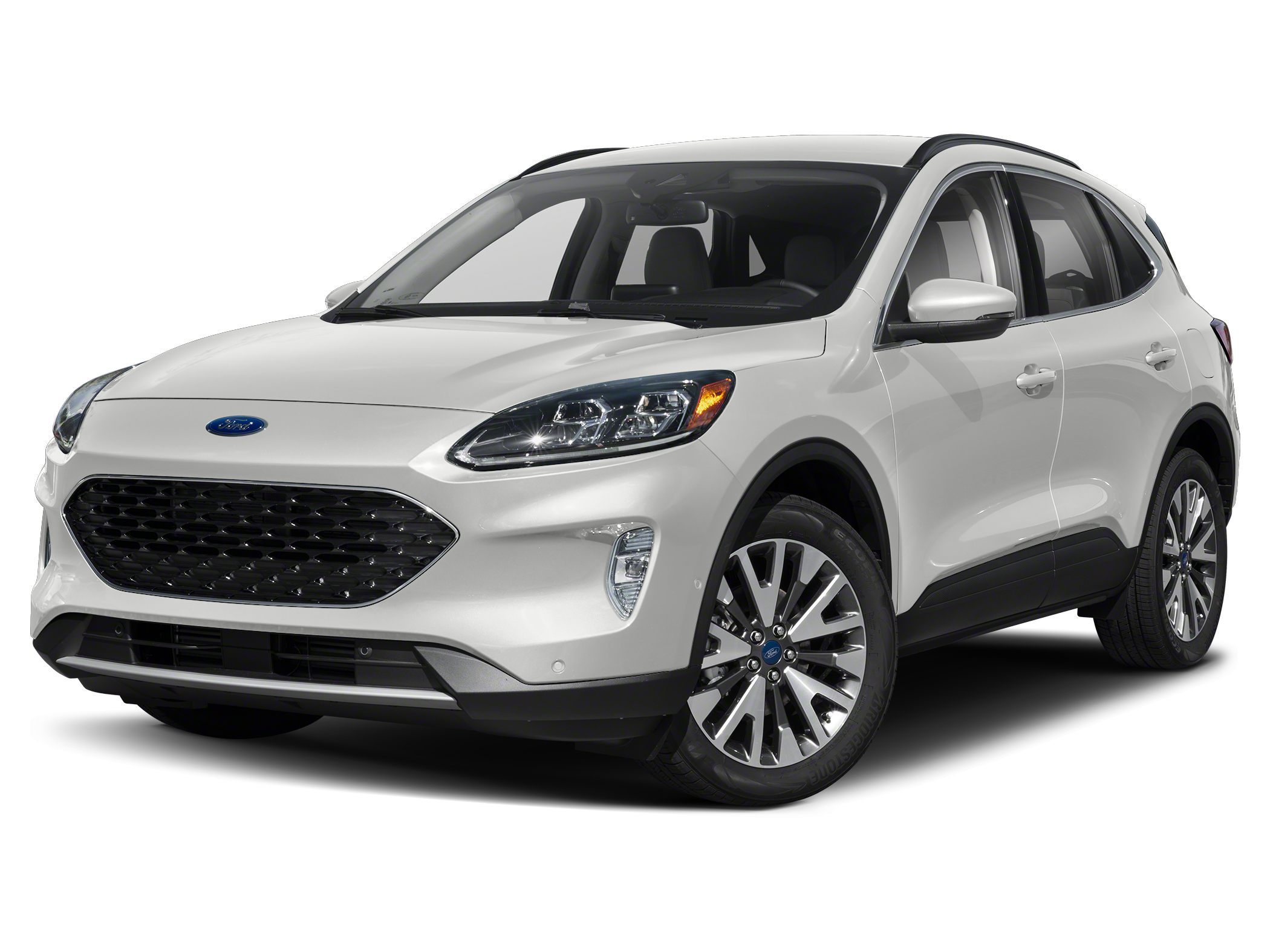 Star White Metallic Tri-Coat 2020 Ford Escape SUV / Crossover All-Wheel Drive Automatic