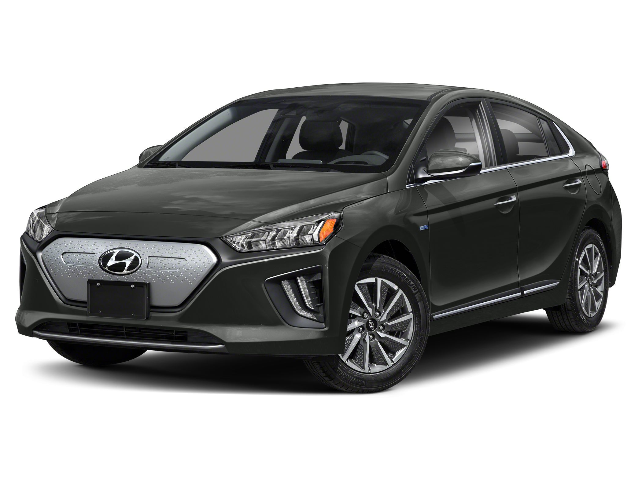 Black Noir Pearl 2020 Hyundai Ioniq Electric Hatchback Front-Wheel Drive 1-Speed Automatic