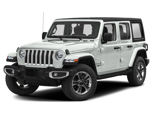 Featured pre-owned vehicles 2020 Jeep Wrangler Unlimited Sahara SUV for sale near you in Erie, PA