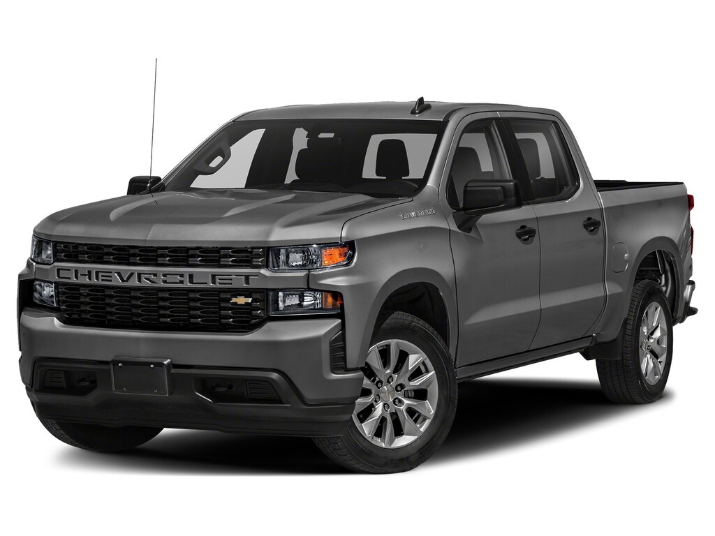 Used 2021 Chevrolet Silverado 4WD Crew Cab Short Bed Custom Cab; Crew