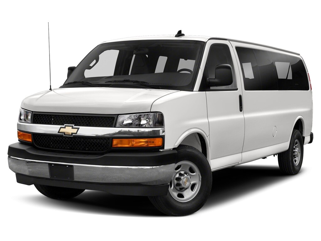 Used 2021 Chevrolet Express Passenger 3500 1LT Van Passenger Van