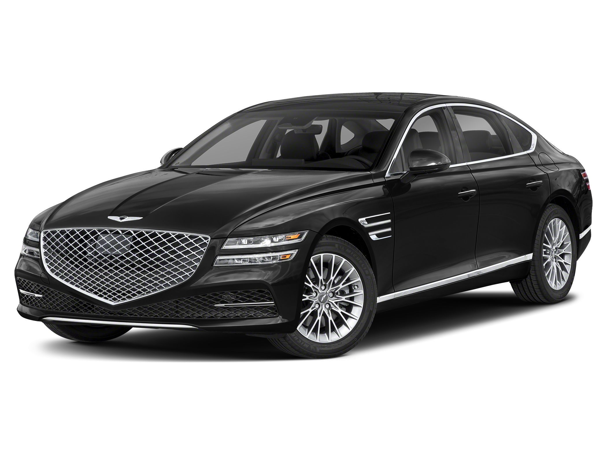 Vik Black 2021 Genesis G80 2.5T RWD Sedan Rear-Wheel Drive 8-Speed Automatic