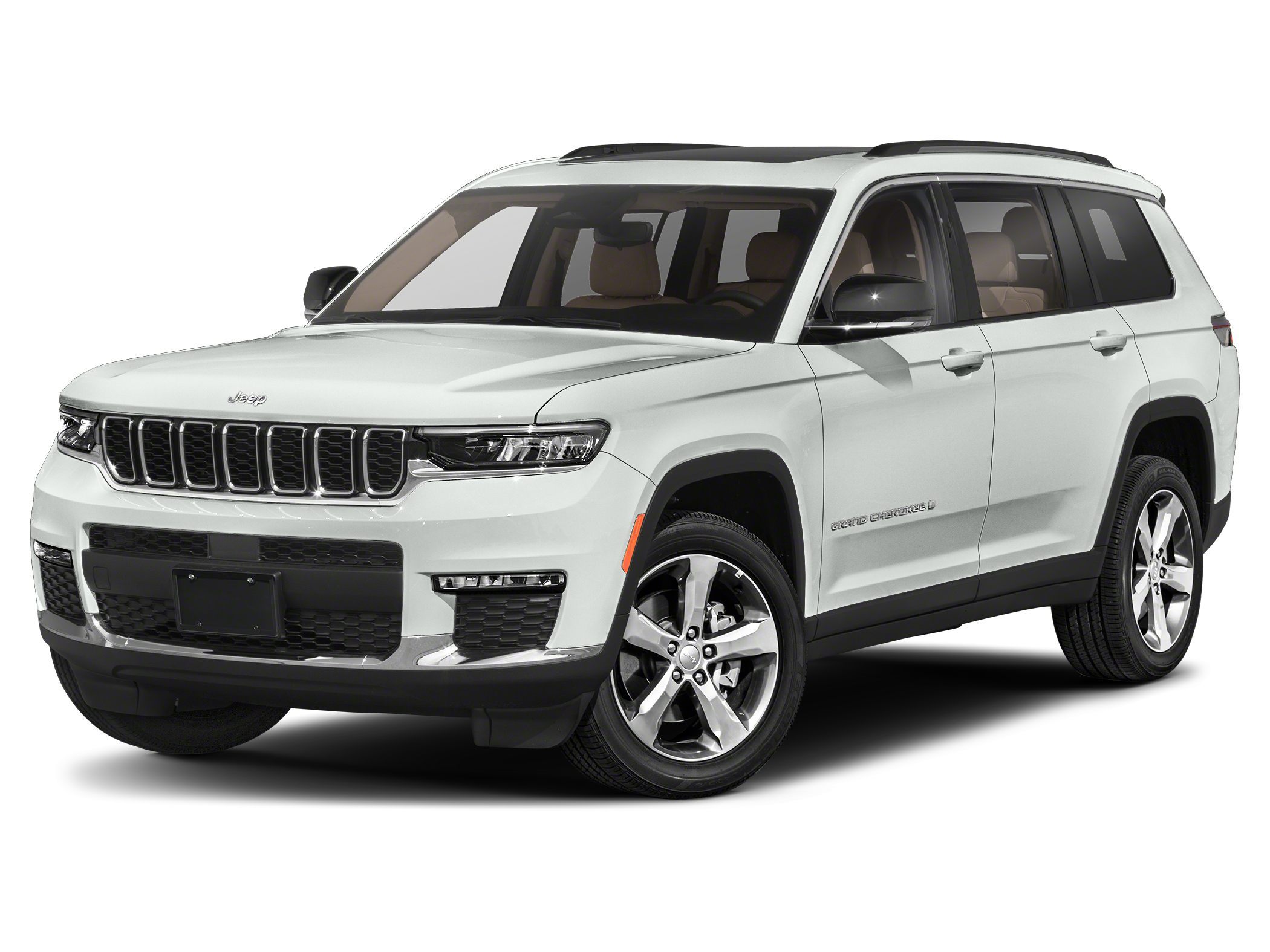 Bright White 2021 Jeep Grand Cherokee L Limited 4WD SUV / Crossover Four-Wheel Drive 8-Speed Automatic Overdrive