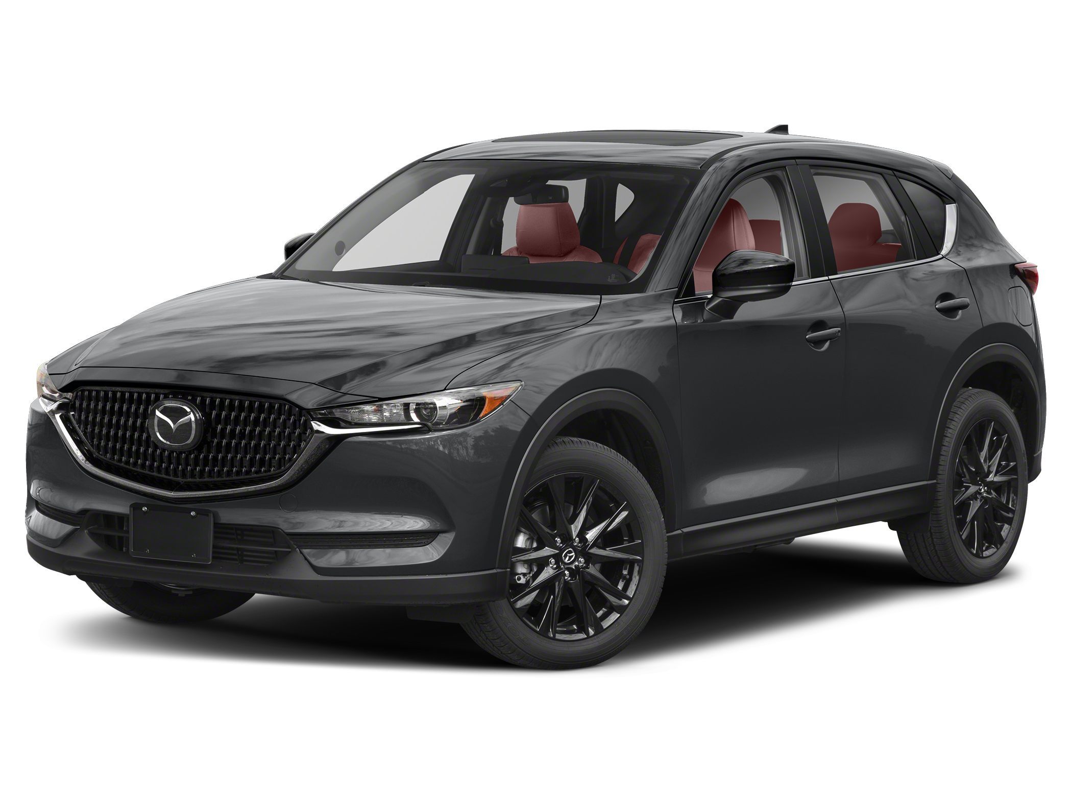 mazda cx 5 carbon edition with red interior