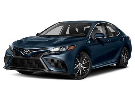 2021 Toyota Camry SE Sedan Galactic Aqua Mica