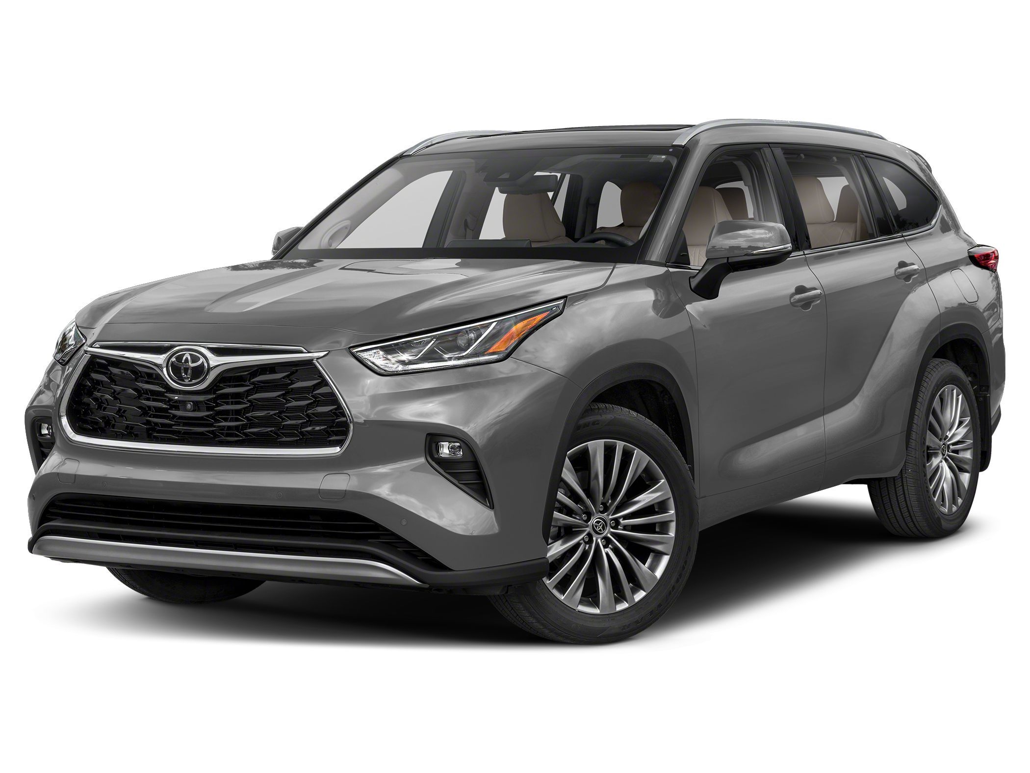2021 Toyota Highlander Platinum Hero Image