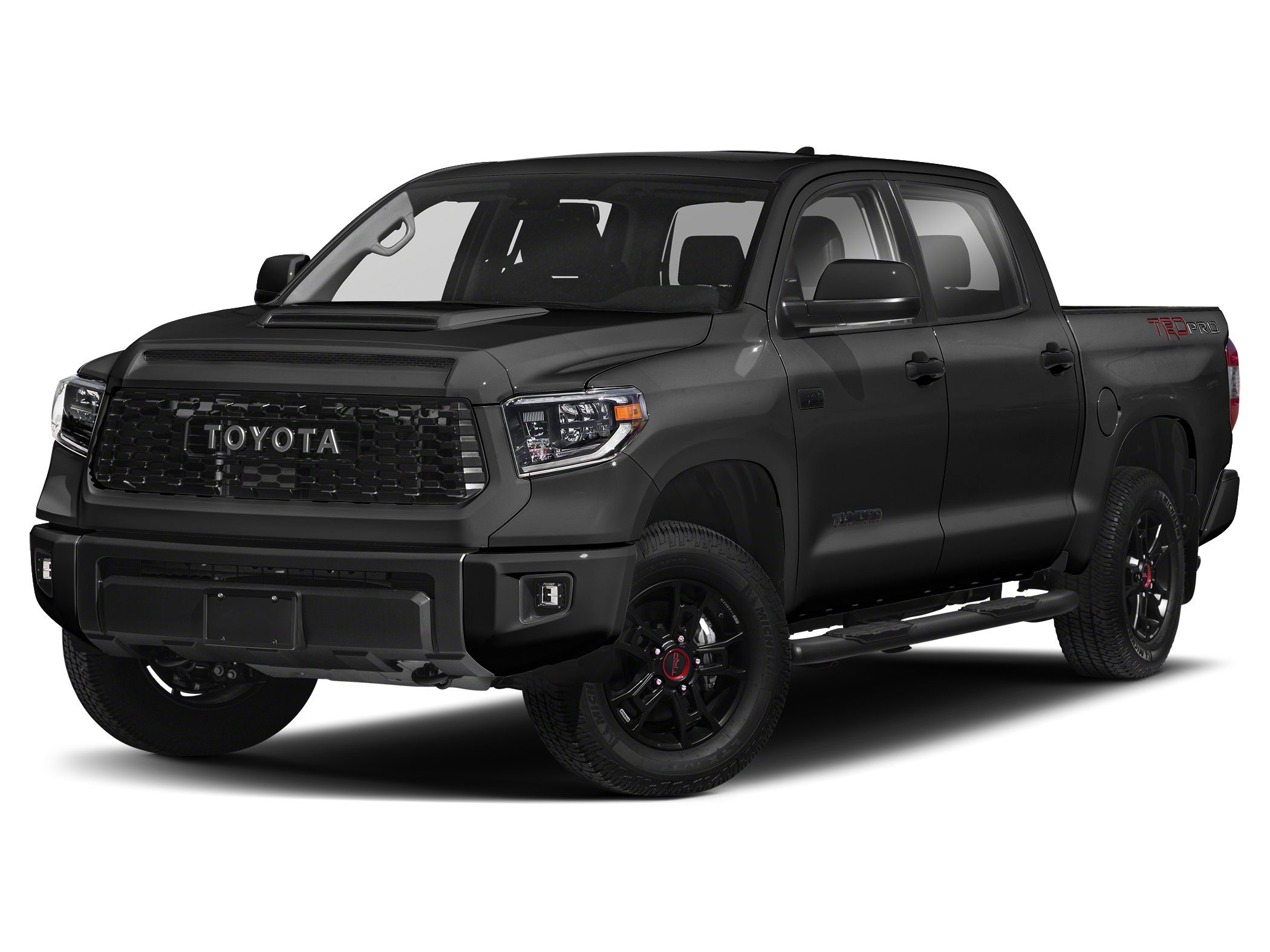 Black 2021 Toyota Tundra Pickup Truck Four-Wheel Drive Automatic