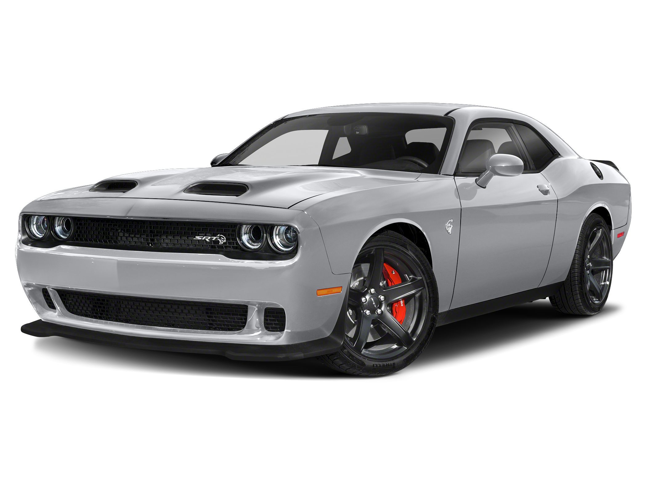 Silver 2022 Dodge Challenger SRT Hellcat RWD Coupe Rear-Wheel Drive Automatic