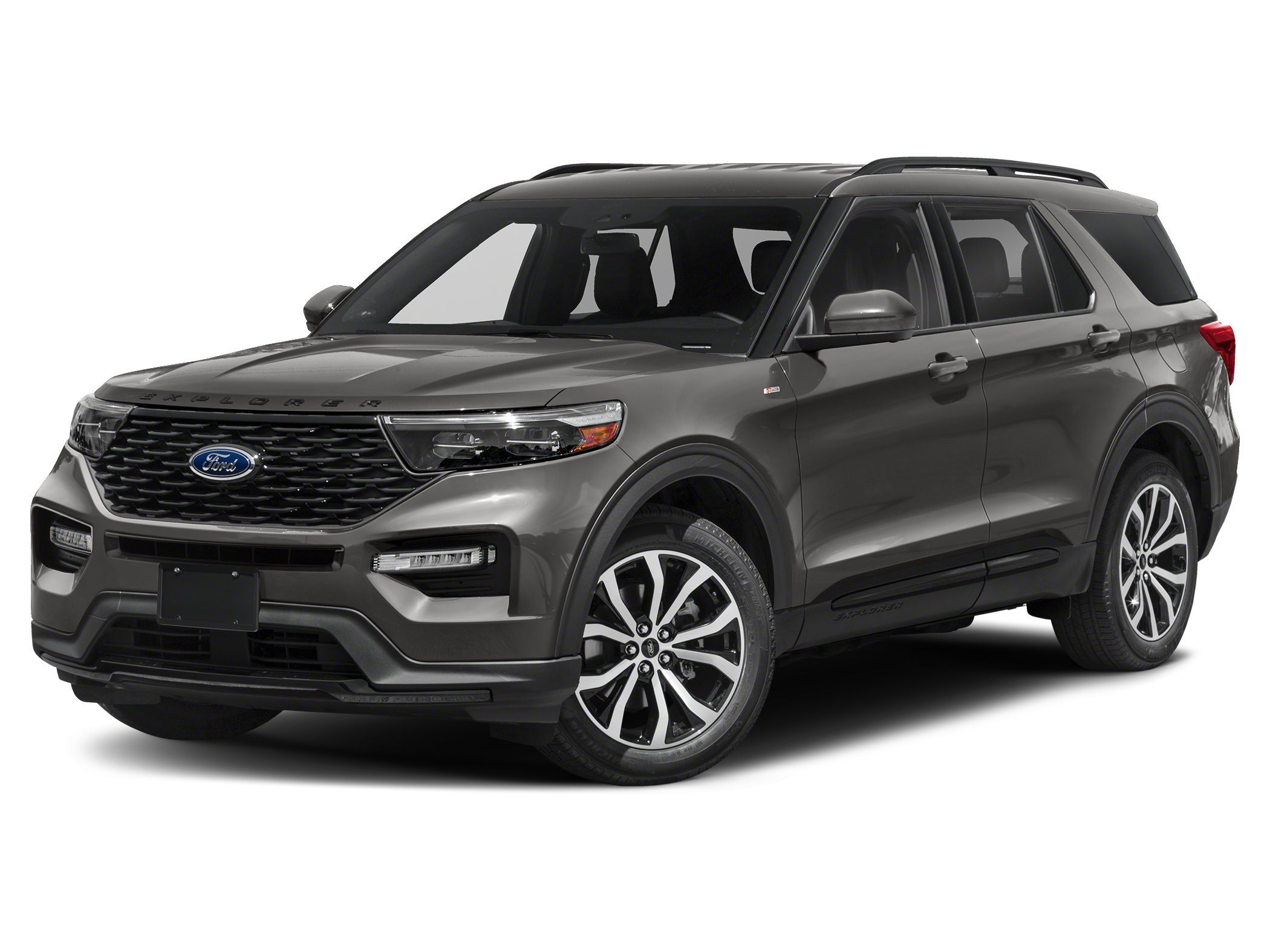 Carbonized Gray 2022 Ford Explorer SUV / Crossover All-Wheel Drive Automatic