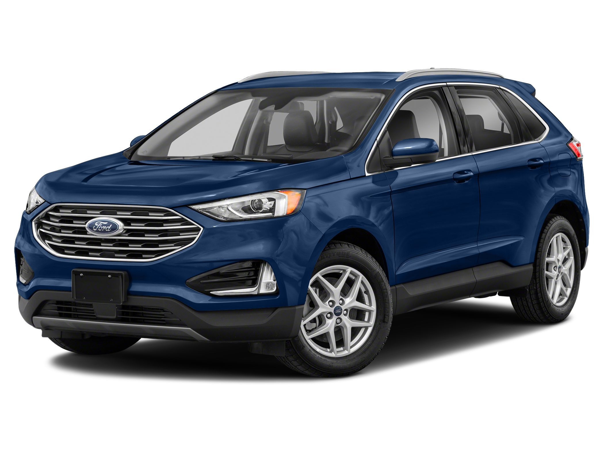 Blue 2022 Ford Edge SEL AWD SUV / Crossover All-Wheel Drive