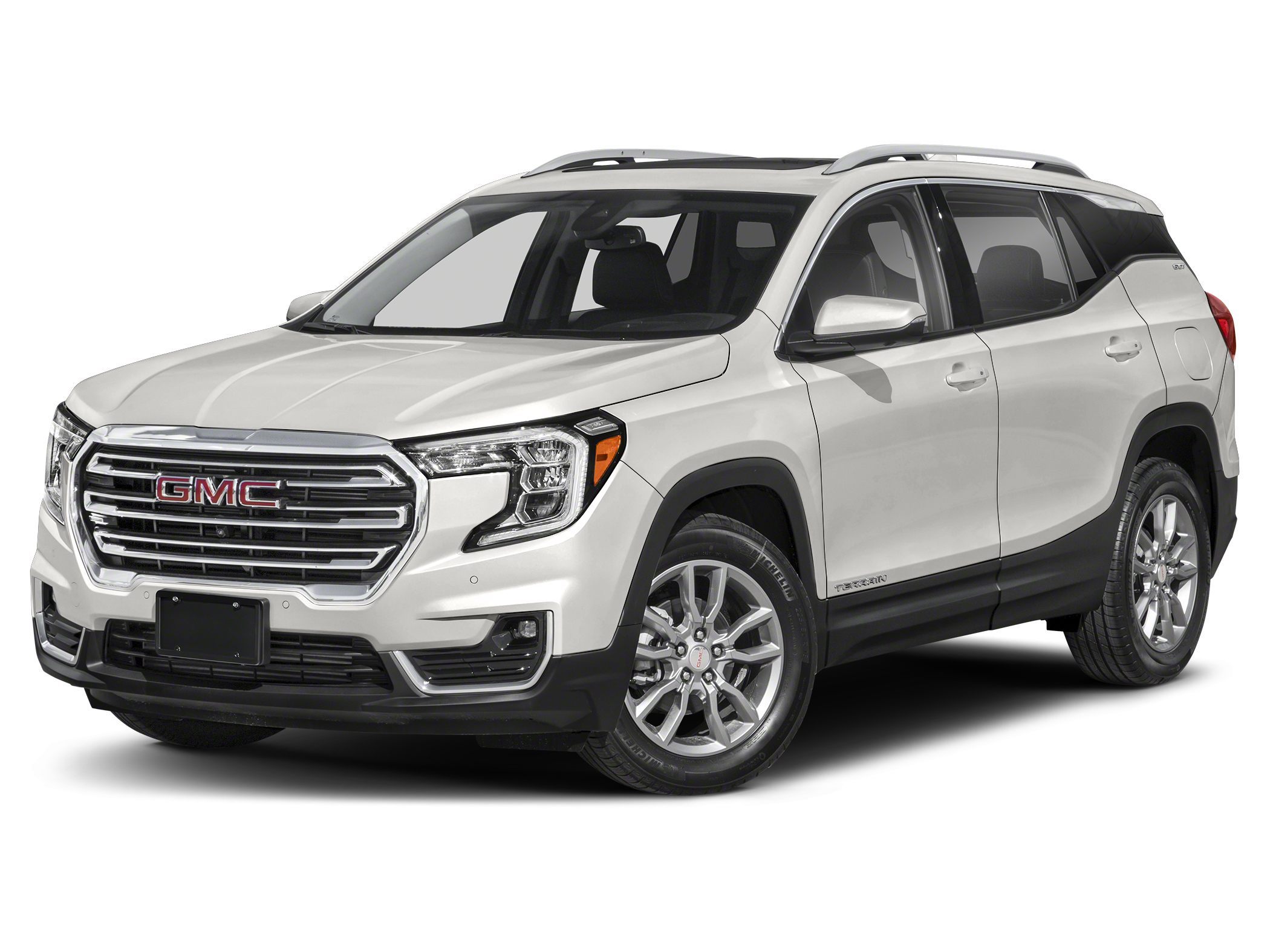 White Frost Tricoat 2022 GMC Terrain SUV / Crossover All-Wheel Drive Automatic