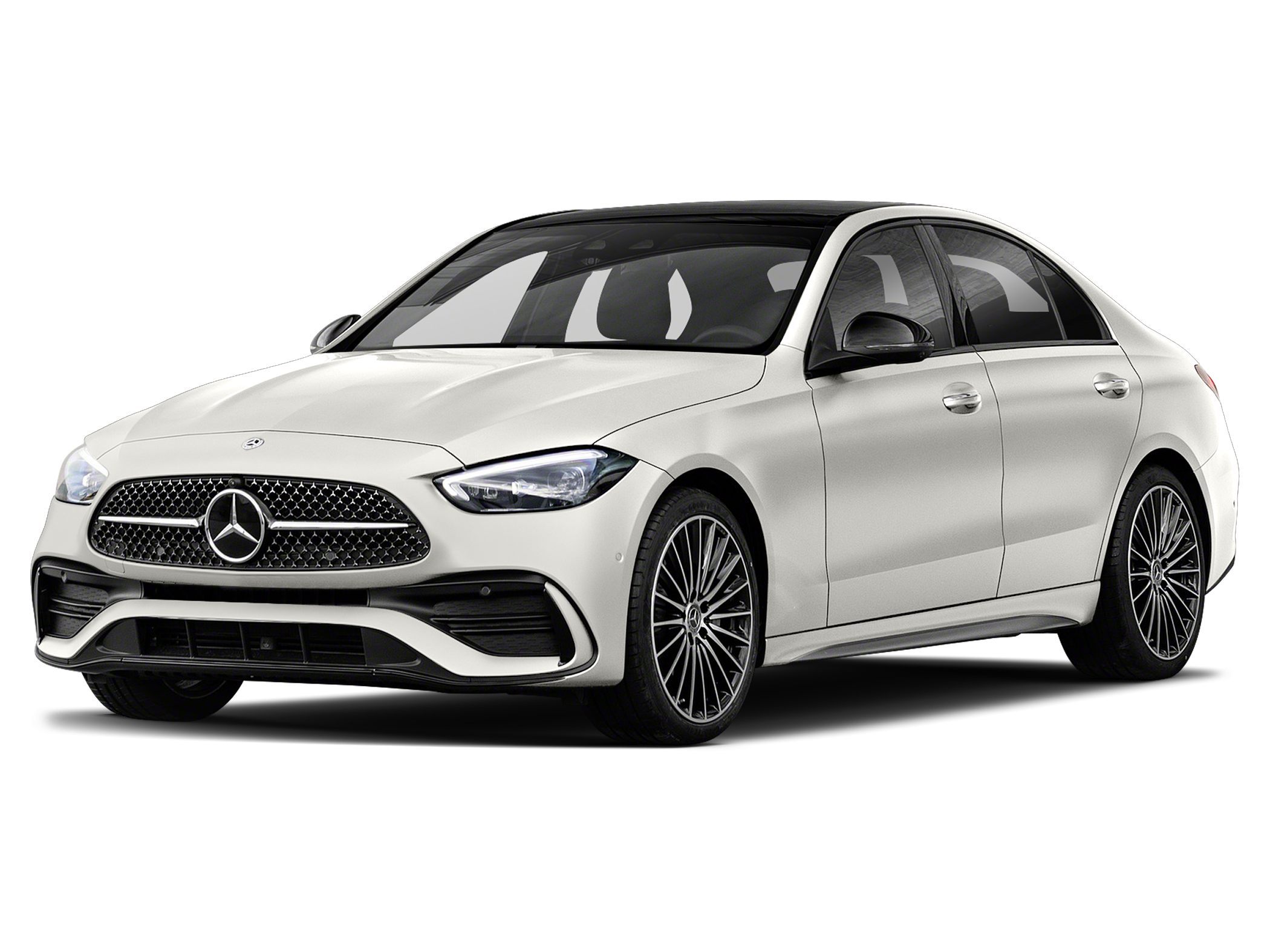 Polar White 2022 Mercedes-Benz C-Class Sedan All-Wheel Drive 9-Speed Automatic