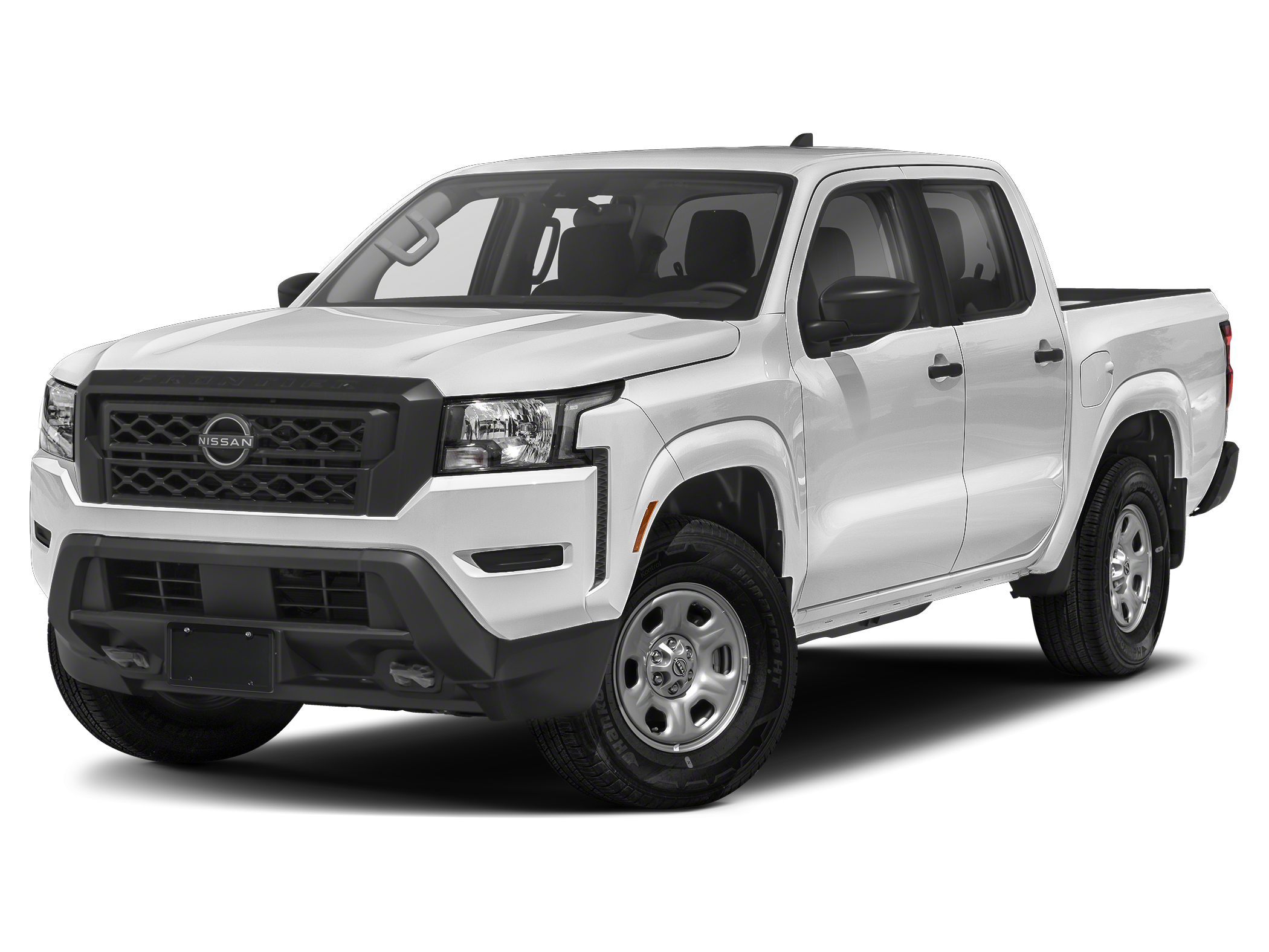 Glacier White 2022 Nissan Frontier Pickup Truck Four-Wheel Drive 9-Speed Automatic